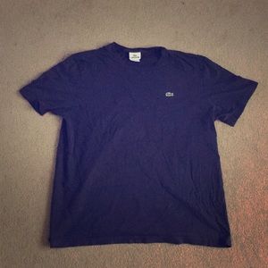 Lacoste T-Shirt Navy Size 6 XL